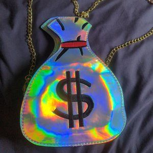 Holographic money bag